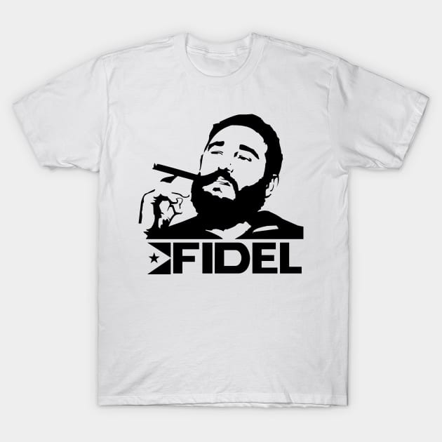 FIDEL CASTRO T-Shirt by RevolutionToday